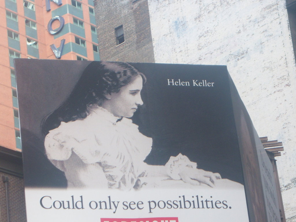 Helen Keller Billboard 2